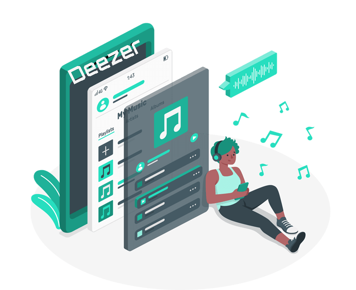 deezer downloader interface